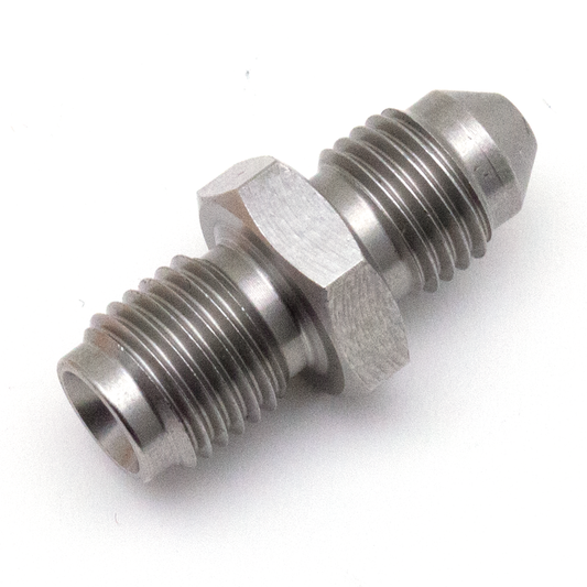 Brake line adapt. 3/8 UNF STAINLESS UNF