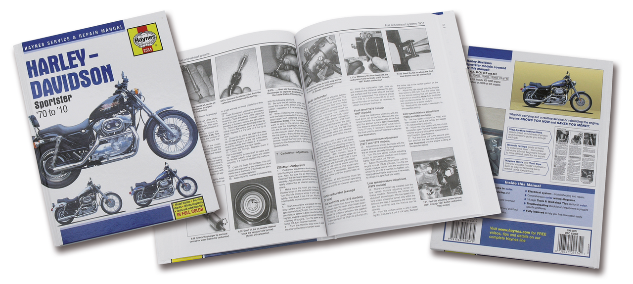 Haynes H-D Sportster 70-13 tech manual
