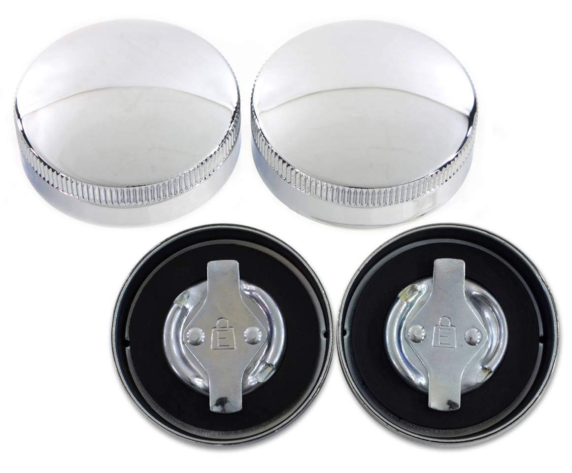 Eaton Gas Cap Set Vented Chrome BT39-64