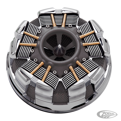 RADIAL AIR CLEANER CHROME FLH/T08-16