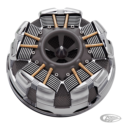 RADIAL AIR CLEANER CHROME FLH/T08-16