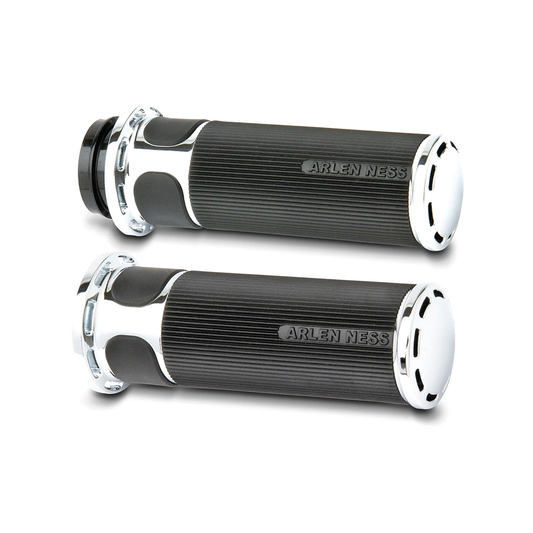SLOT TRACK  GRIPS, H-D, CBL LONG, CHR
