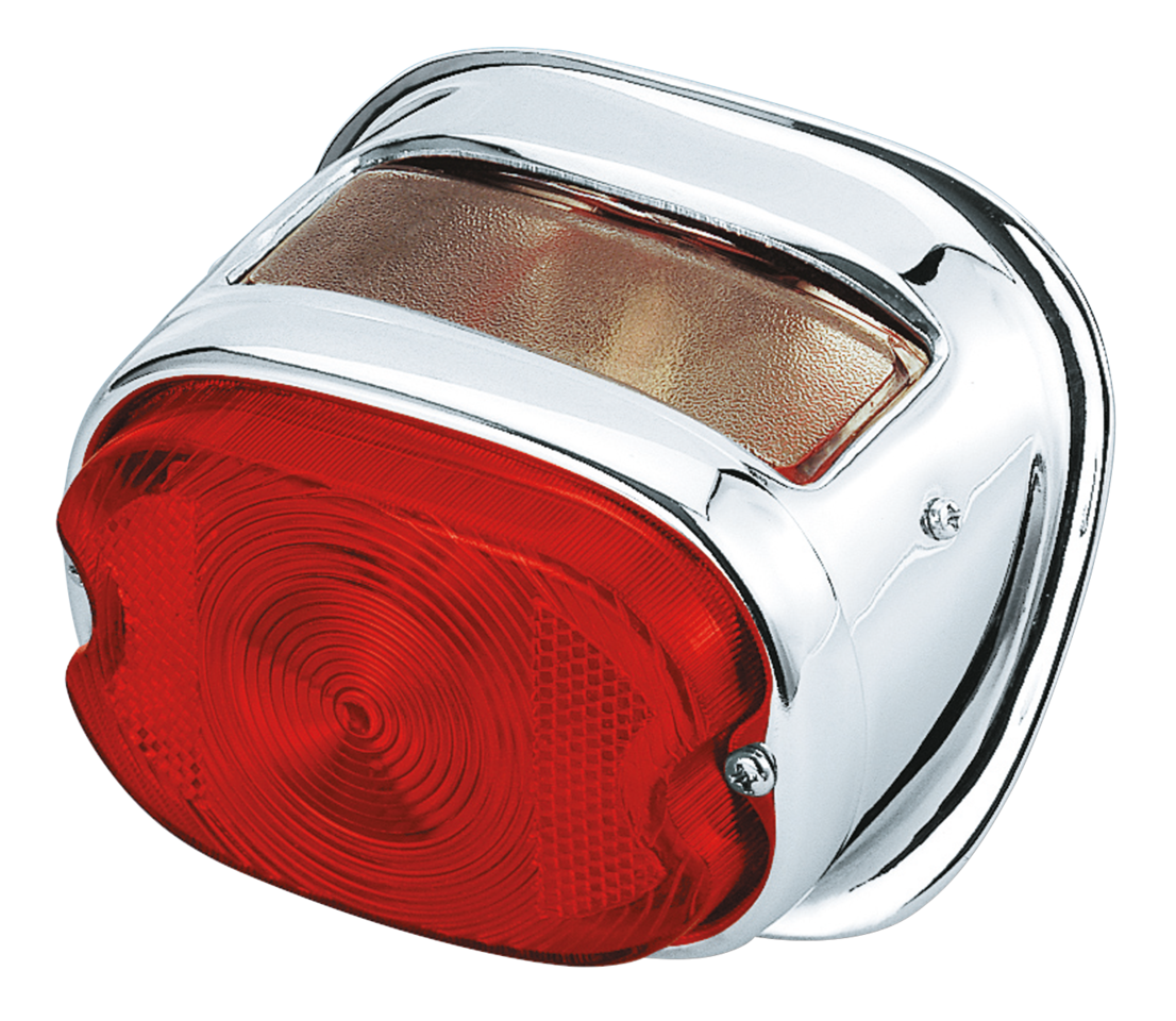 GZP Taillight H-D style 55-72 chrome