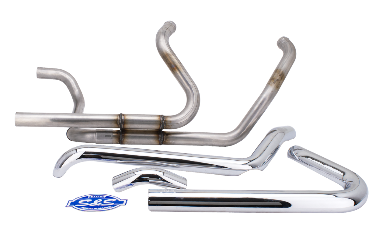 S&S Power Tune dual headers ME17-UP Chr