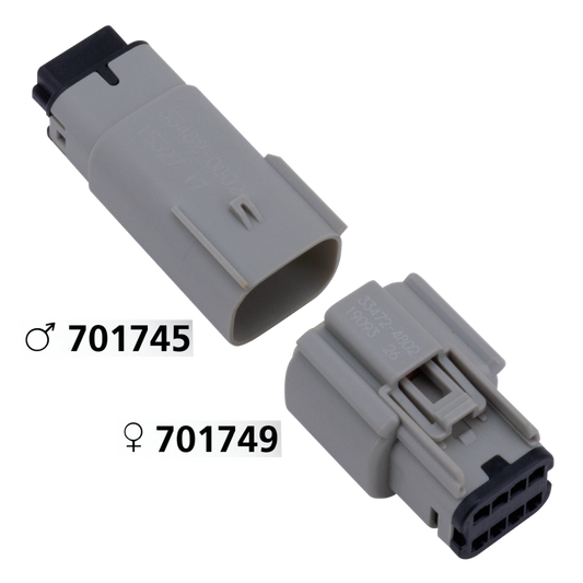 Molex 07Up 8-Position Male Gray OEM72447