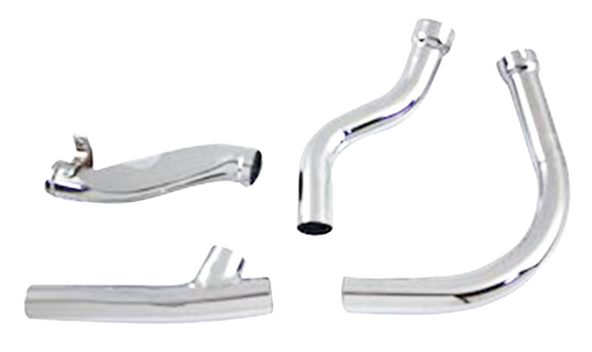 2-1 Complete Exhaust Chrome FL48-57
