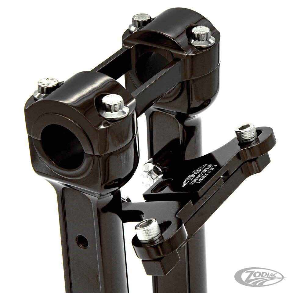 P16 RISERS GAUGE MOUNT Black