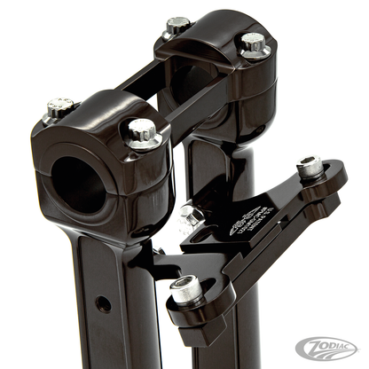 P16 RISERS GAUGE MOUNT Black