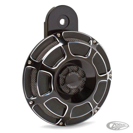 BEVELED HORN w/COVER XL BK