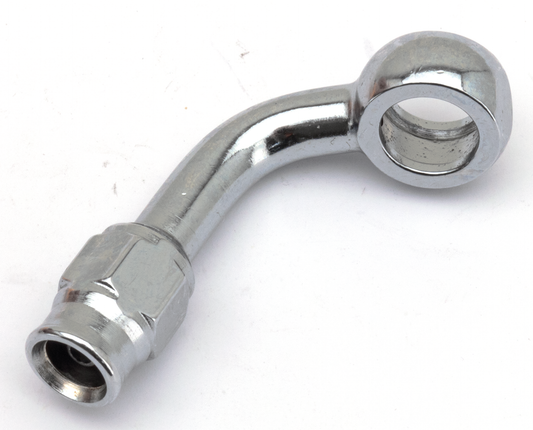 Brake line banjo 3/8"/10mm 70degr. chrom
