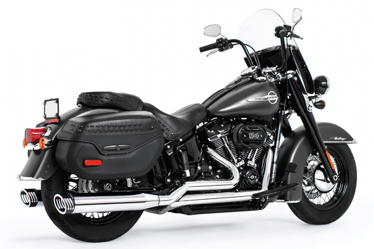 4" RACING TRUE-DUALS ST18-up Ch/Bk