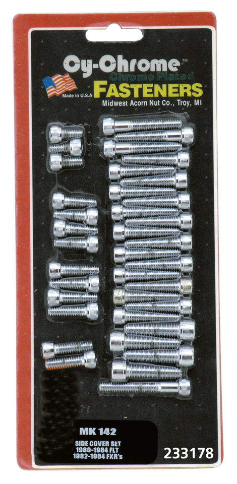 Chr. allen head side cover set 70-86 4sp