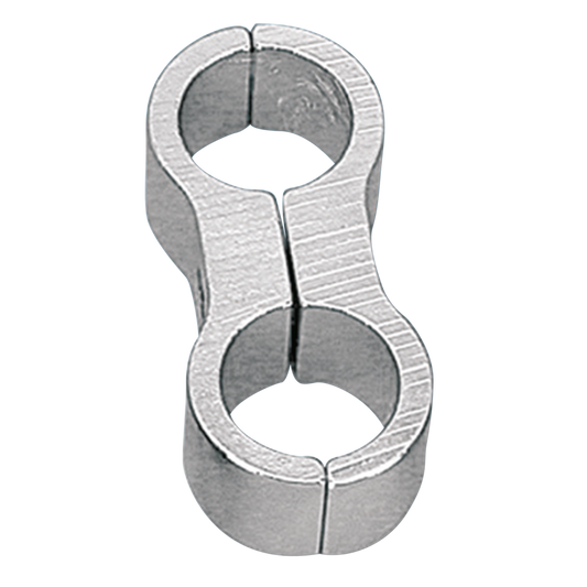GZP Oil/Fuel line clamp matte chrome