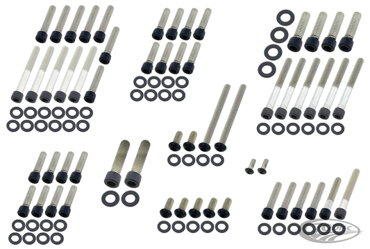 Eng. Bolt Kit Matt Blk BT99