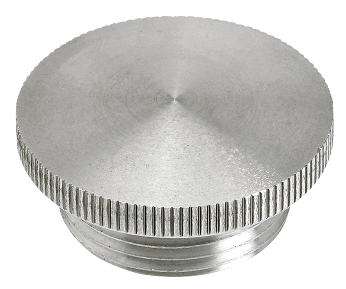 Knurled Alu Gas/Oil Cap Unvented