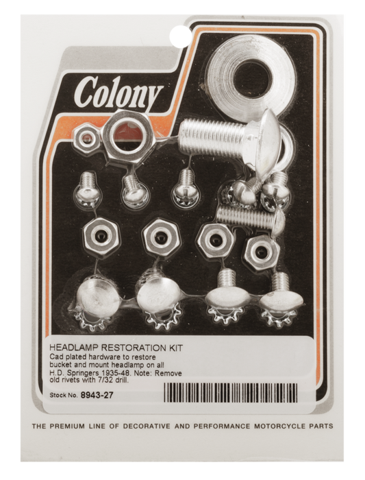 Headlight restore & mount kit 35-48 WhiP