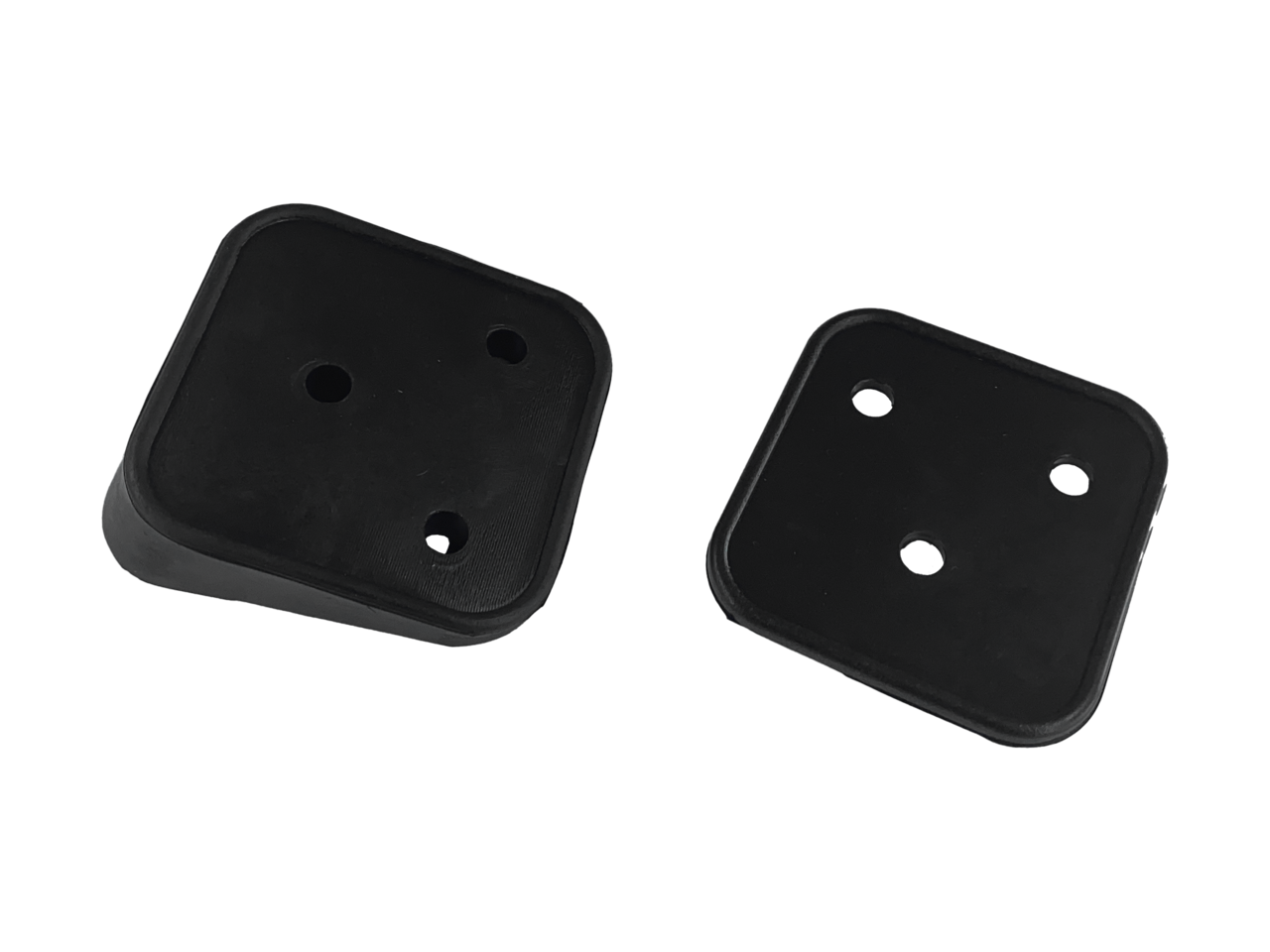 GZP 5Pck flat rubber license plate mount