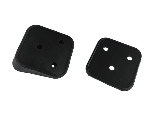 GZP 5Pck flat rubber license plate mount