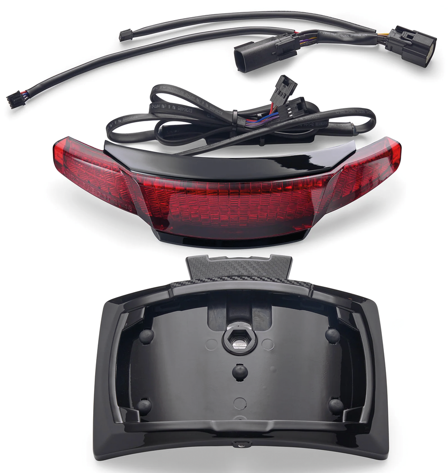 Black Pl. Holder/Tail Red FLH/T14-Up