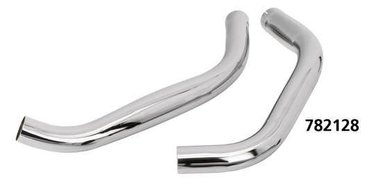 Chrome header set XL57-78