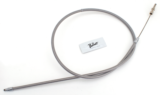 Braided Clear Coated clutch cable L=57"