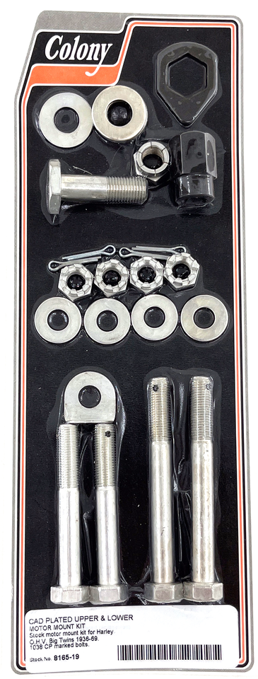 Upper+lower motor mount kit BT36-69 WhPl
