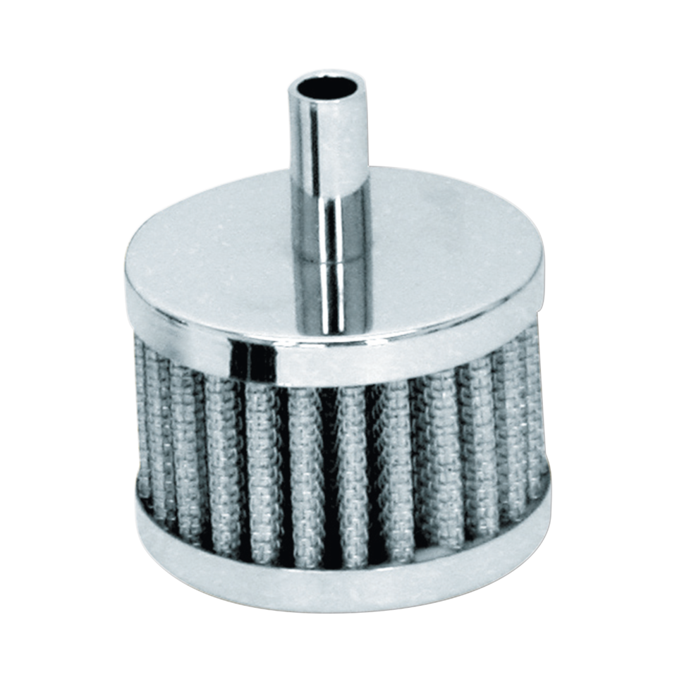 GZP Chr crankcase breather fits 3/8" hos