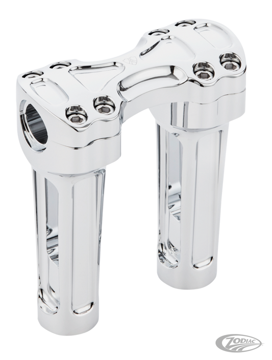 Method risers 6" chrome