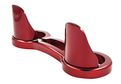 P16 49mm FORK BRACE W/ DUST GUARDS Red