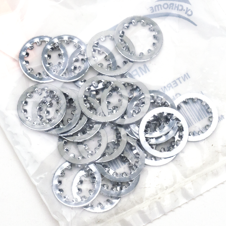 25pck Internal lockwashers 9/16"