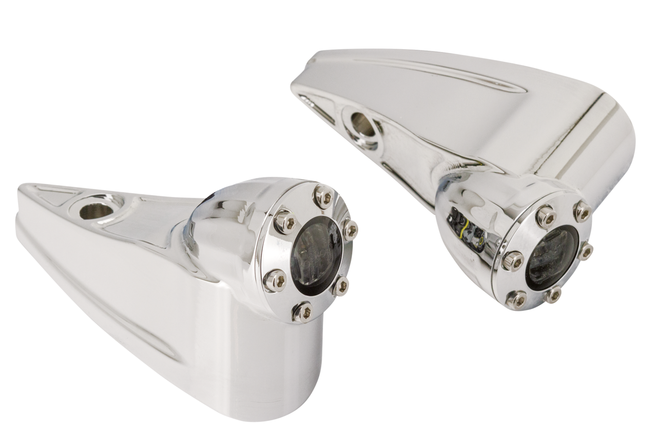 VITY front turnsignals FLTRX15-up Chrome