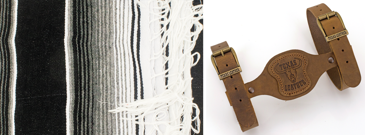 T-lthr holder ranger w/zpn755298 blanket