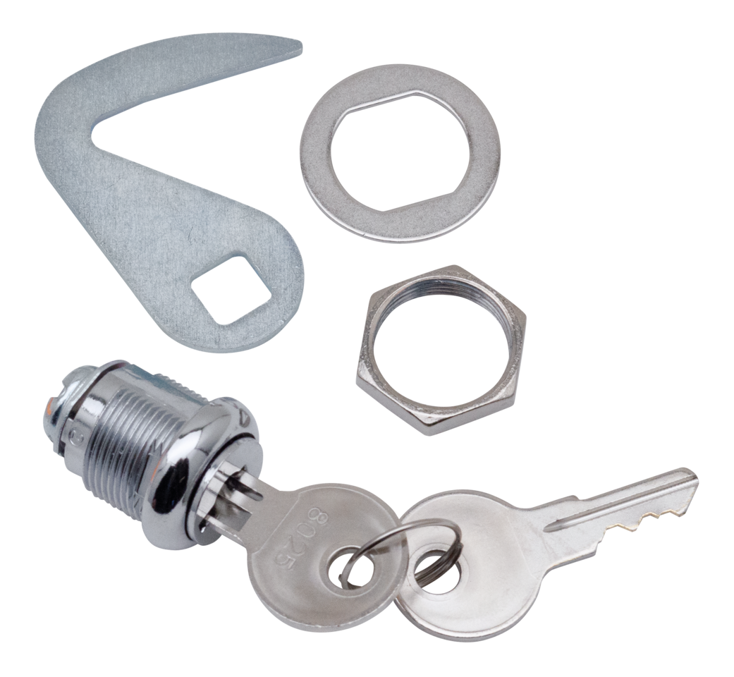 Saddlebag lock & hook kit