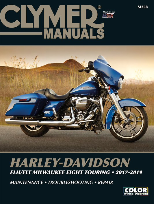 Clymer service manual FLH/T17-19