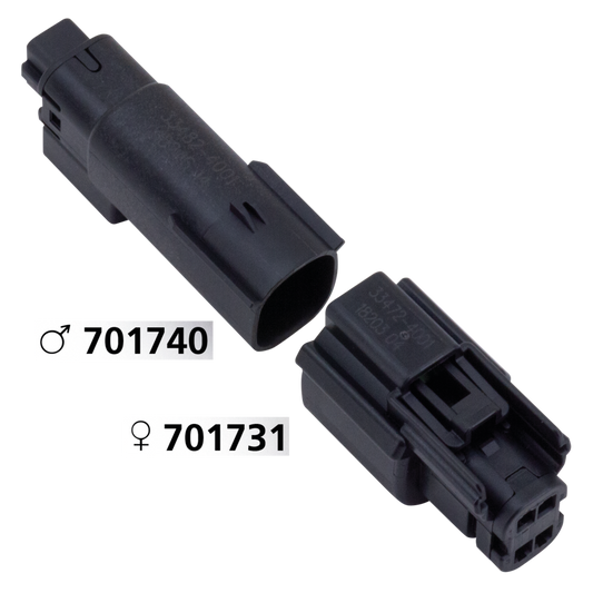Molex 07Up 4-Position Male Black OEM7217