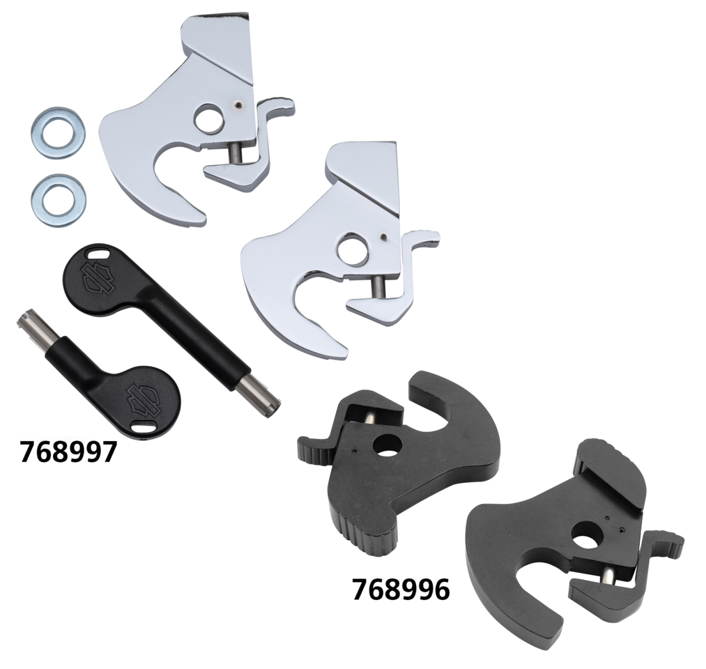 Black locking latch kit