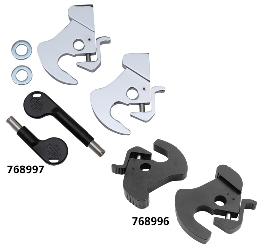 Black locking latch kit
