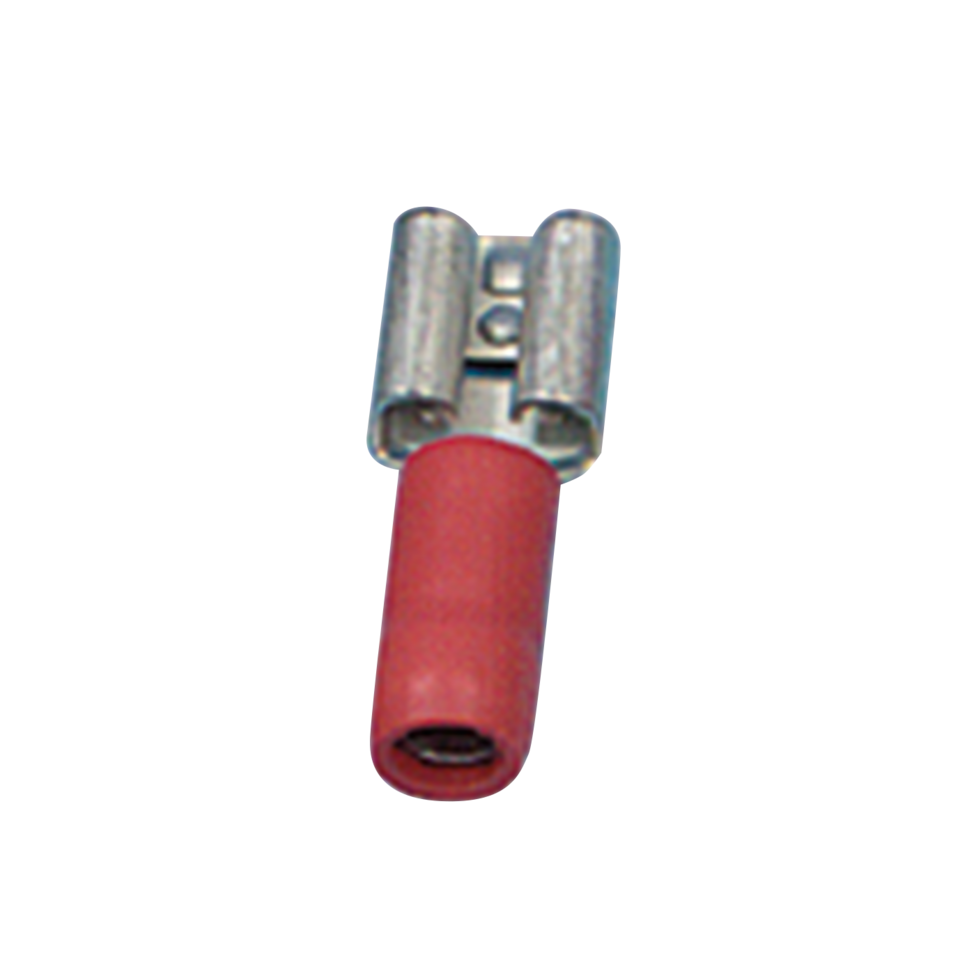 10pck Cable connector 6.3mm female 0.25-