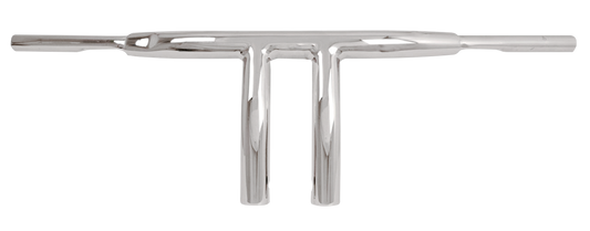 Burly 1-1/4" T-Bar 7" Rise TBW Chrome