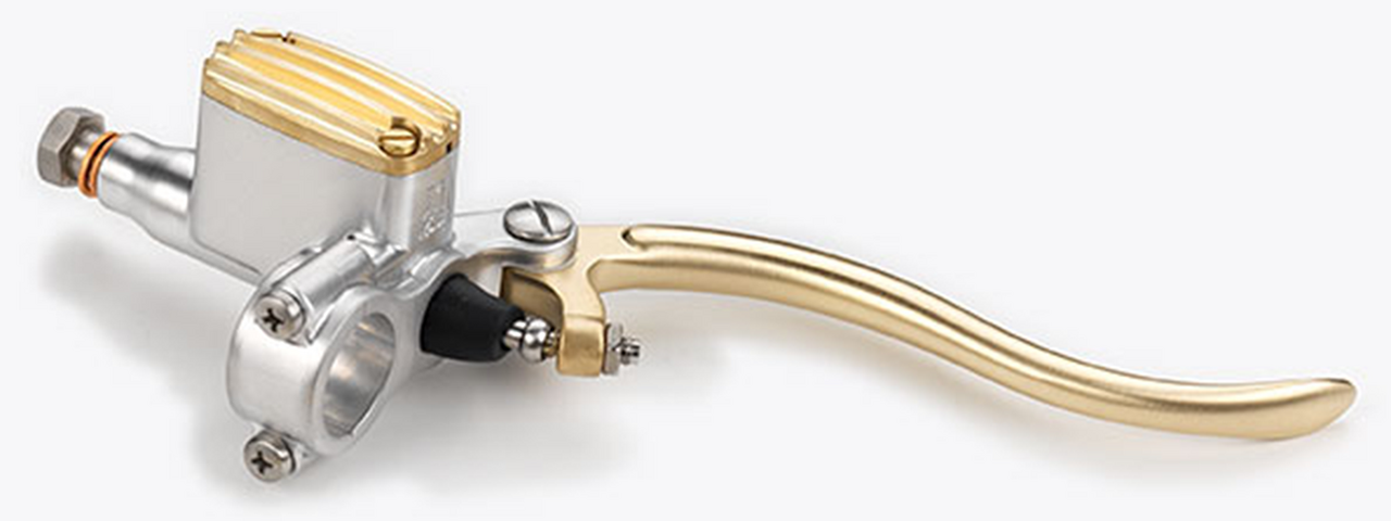 K-Tech Deluxe m/c 14mm satin alu/brass