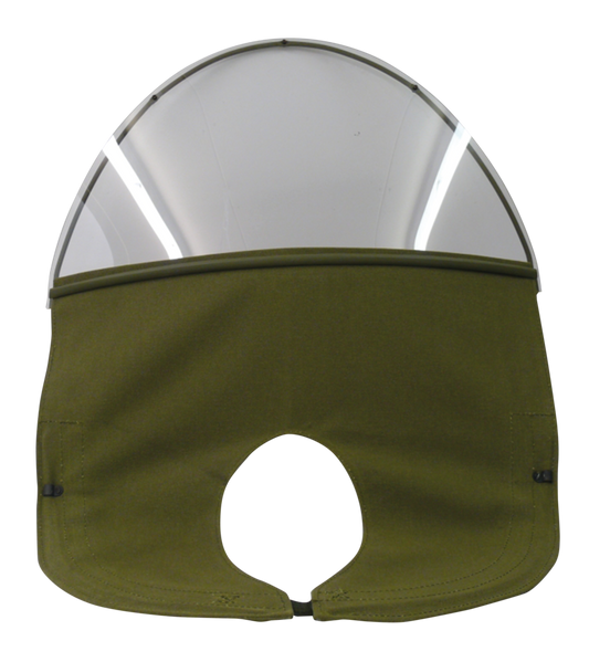 Military windshield with skirt WLA/WLC