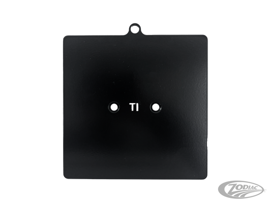 Blk License plate Italy