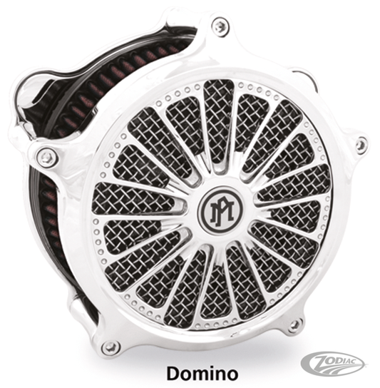 PM aircleaner cover Domino Chrome