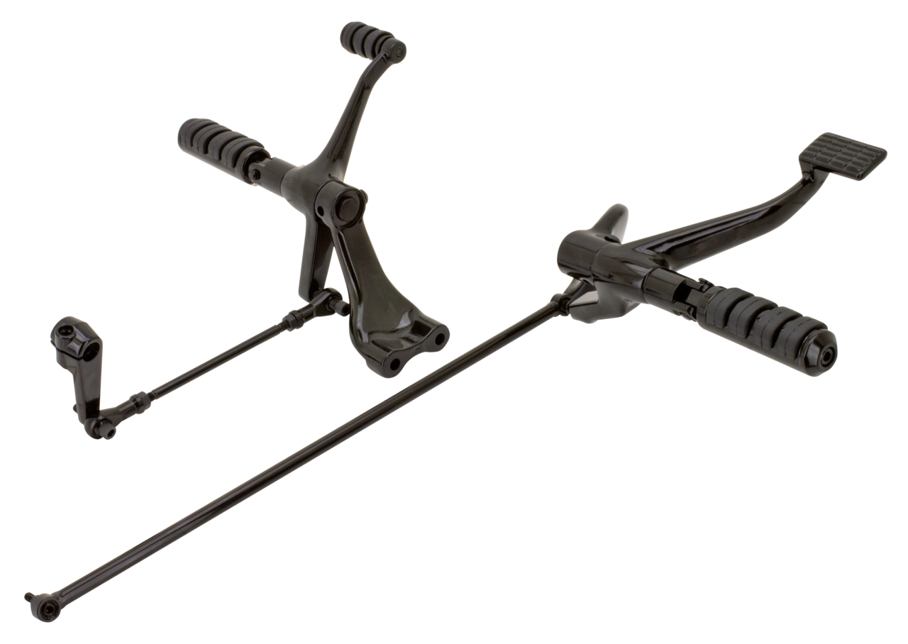 GZP Black forward control kit XL04-13