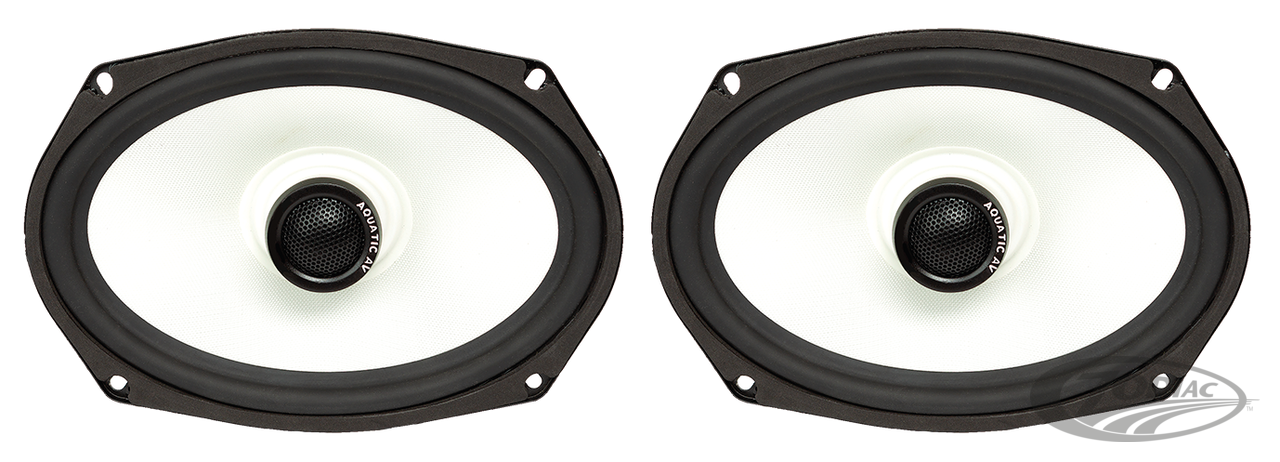 Aquatic 6x9" Speakers RGB Saddlebags
