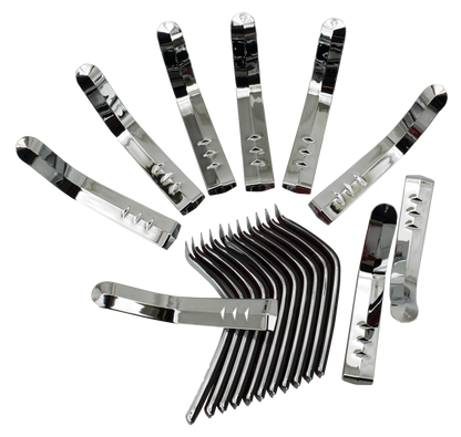 Chr Faceted Wheel Accents FLH/T14-UP