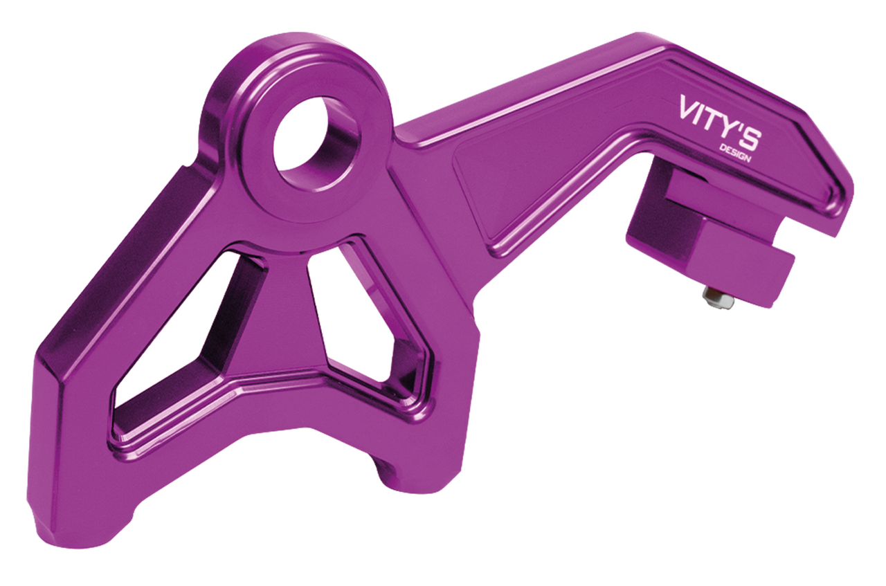 Radial Caliper Bracket Purple FLH/T14-Up