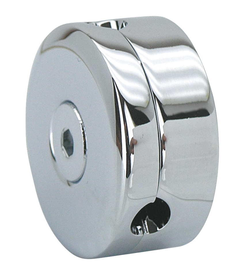 GZP Chrome brake line clamp