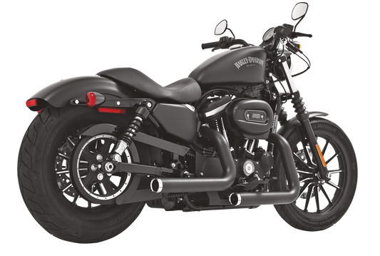 Staggered duals blk/chr XL04-up