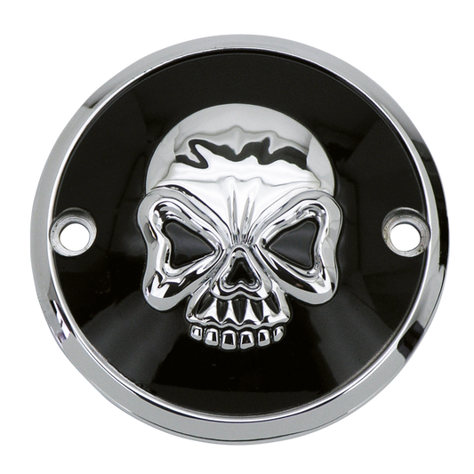 GZP Skull blck/chrome points cover horiz